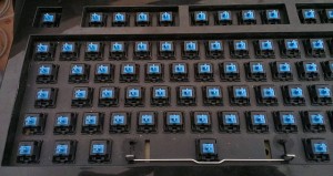 cherry mx blue keyswitches no keycaps